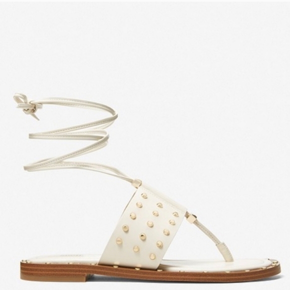 🔹️🥳 Host pick 🥳🔹️Michael Kors Jagger Flat Sandal NEW NO BOX SIZE 8 - Picture 1 of 4